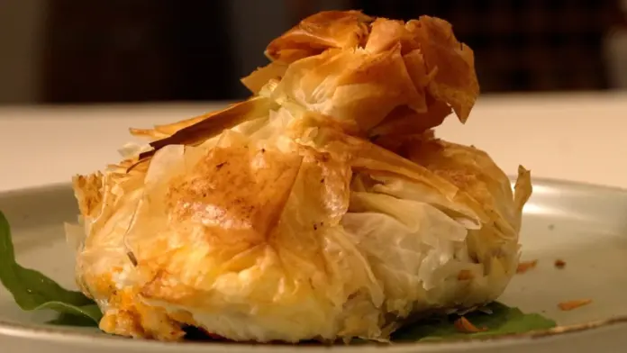 Musaka creativa de cordero en pasta crujiente / La receta 'Como en casa' de RTVC