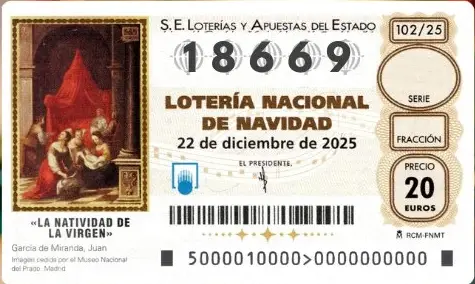 18669 quinto premio último premio destacado del sorteo