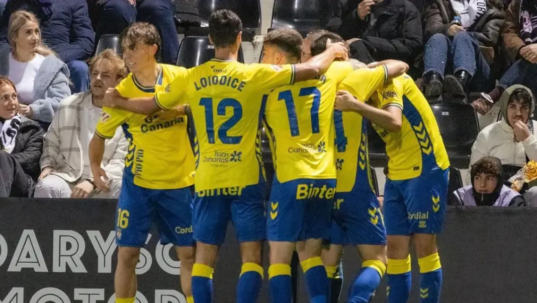 Un gol del AD Ceuta FC en el último minuto impide ganar a la UD Las Palmas