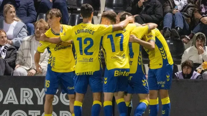 Un gol del AD Ceuta FC en el último minuto impide ganar a la UD Las Palmas