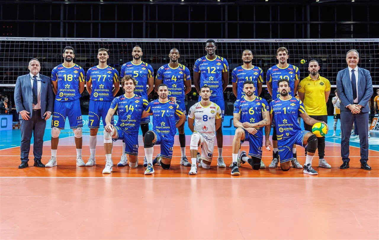 3-0 | El Guaguas sufre en Berlín y cede en su debut en Liga de Campeones CEV