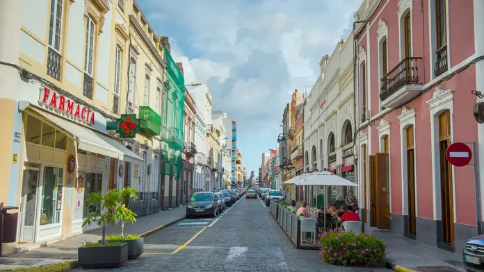 Imagen de archivo de la calle Perojo, Las Palmas de Gran Canaria
