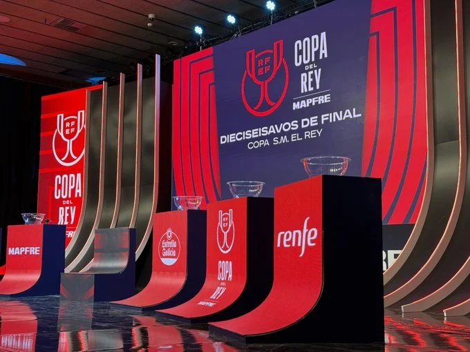 Sorteo de los dieciseisavos de final de la Copa del Rey. Imagen RFEF