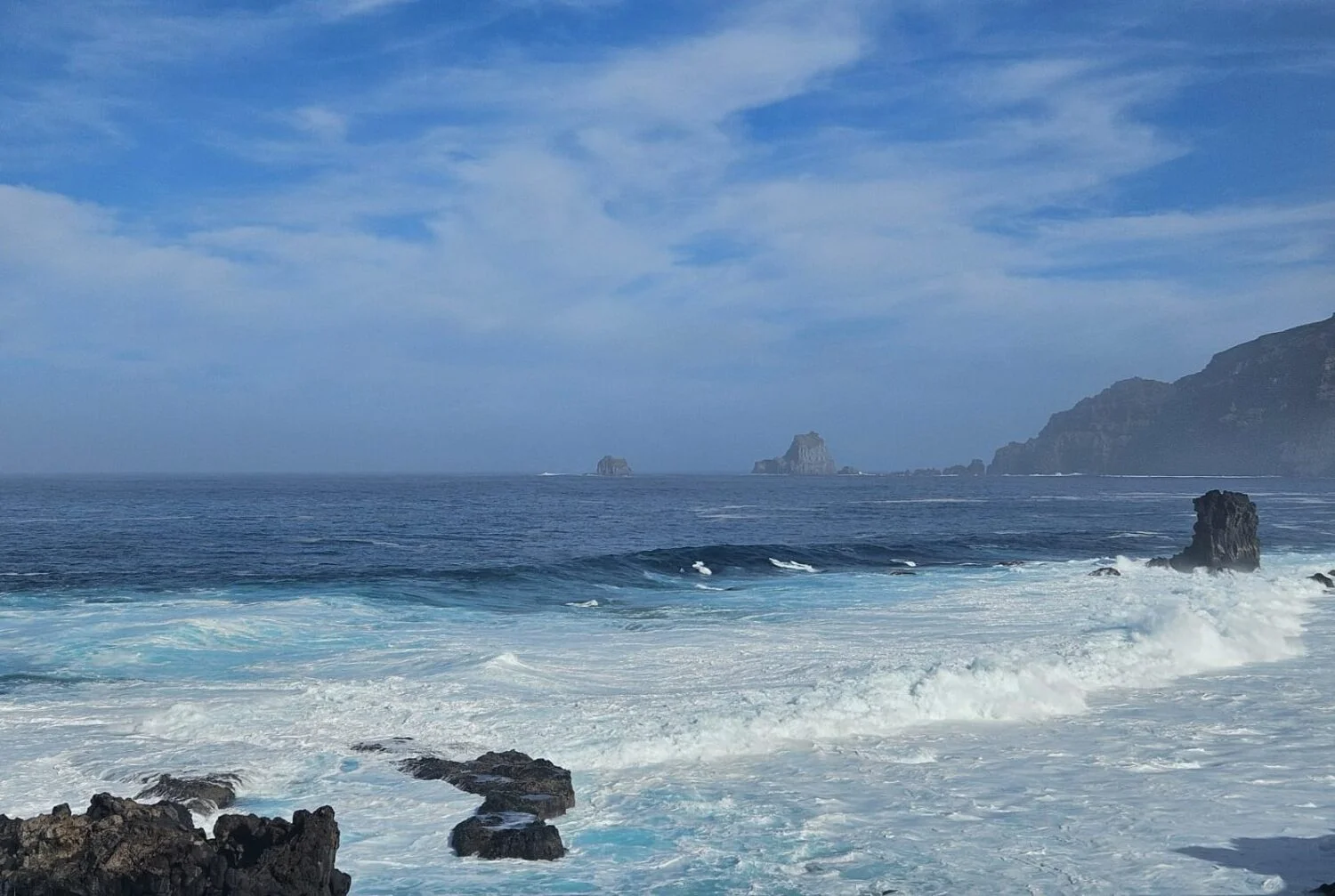Continúa el mal estado del mar. Imagen de El Hierro, Haridian Marichal / RTVC