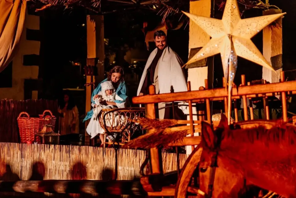 Unos 70 vecinos de Tamaraceite, San Lorenzo y Tenoya participan este domingo en un Belén Viviente