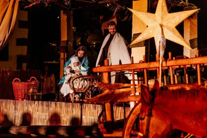 Unos 70 vecinos de Tamaraceite, San Lorenzo y Tenoya participan este domingo en un Belén Viviente