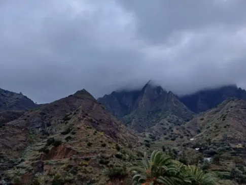 Galería de imágenes de la borrasca Emilia en Canarias
