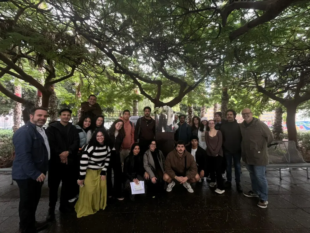 Homenaje al aniversario del asesinato de Javier Fernández Quesada