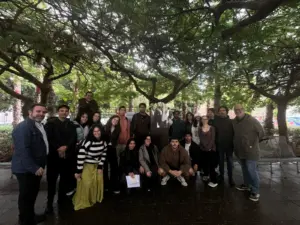 Homenaje al aniversario del asesinato de Javier Fernández Quesada