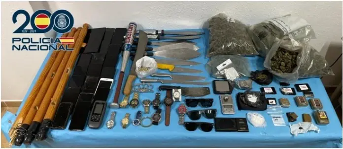 La Policía Nacional desarticula un punto negro de venta de droga en El Tablero