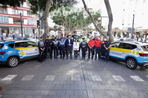 Dispositivo de seguridad y tráfico desde Navidad hasta rebajas en Las Palmas de Gran Canaria