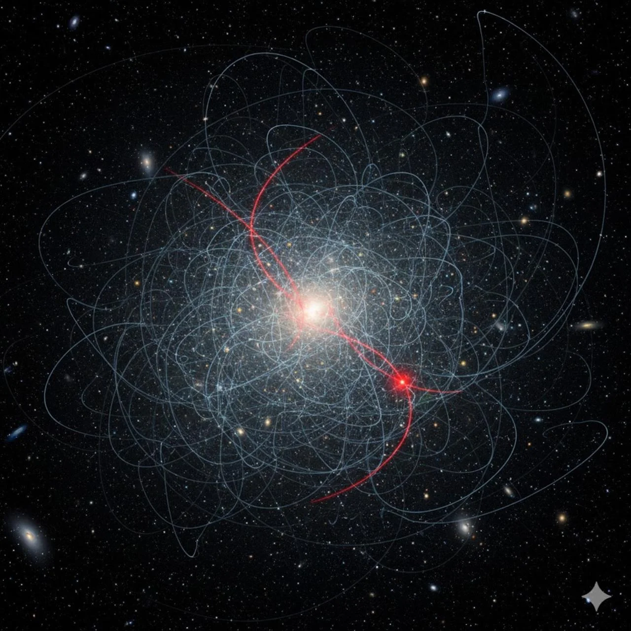 Una sola colisión podría explicar la materia oscura en galaxias enanas