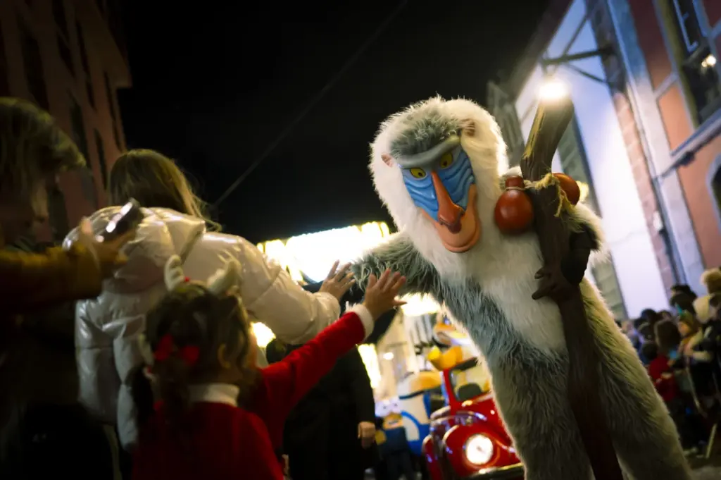 Desfile de Papá Noel de La Laguna
