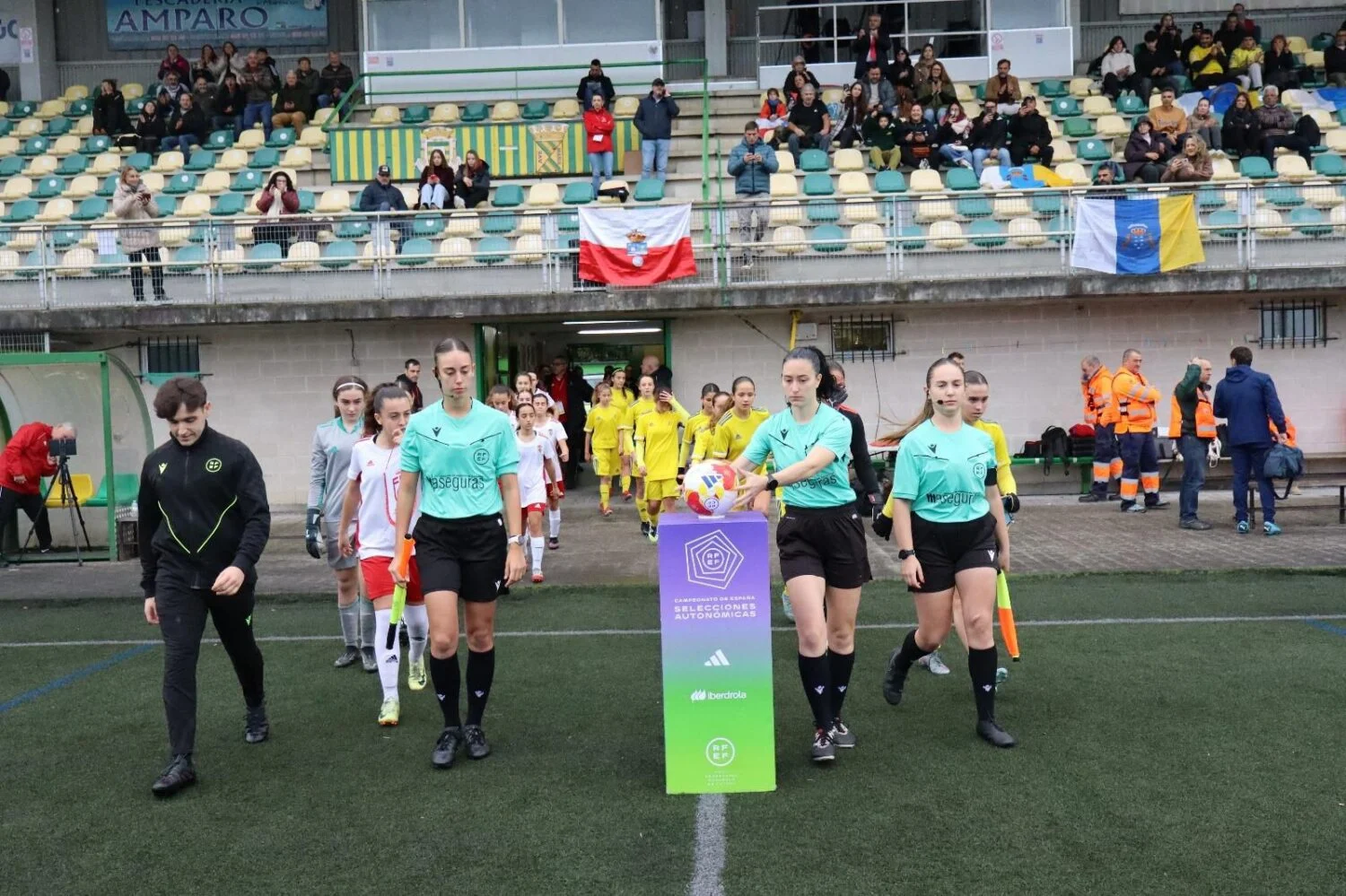 La cantera del CD Tenerife Femenino, protagonista con la Selección Canaria