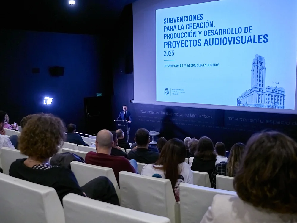 El Cabildo de Tenerife destina 800.000 euros a 27 proyectos audiovisuales