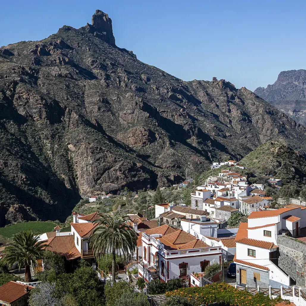 Vista general de Tejeda