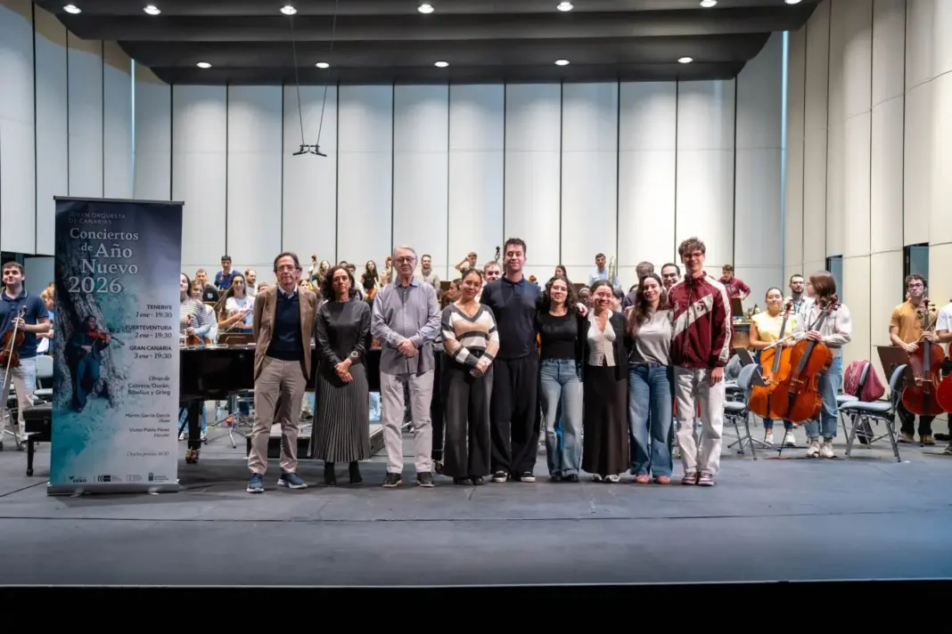 Todo listo para los conciertos de Año Nuevo de la Joven Orquesta de Canarias