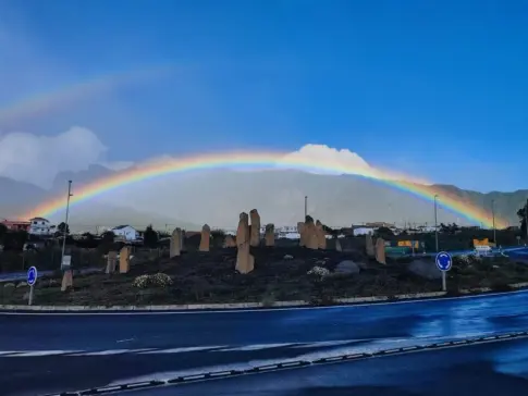 Galería de imágenes de la borrasca Emilia en Canarias