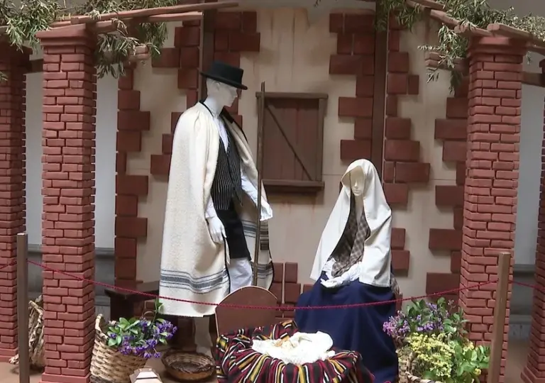 El Palacio de Carta de Santa Cruz de Tenerife muestra un Belén costumbrista