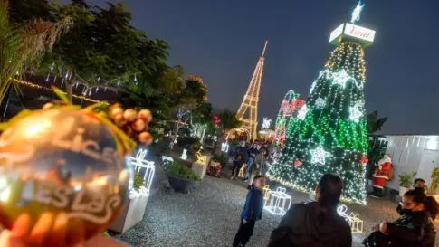 La casa de Keyla: la Navidad brilla en el sur de Gran Canaria