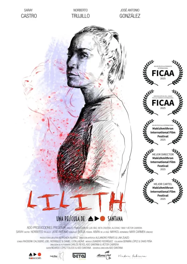 Cartel de la película Lilith, de Ado Santana