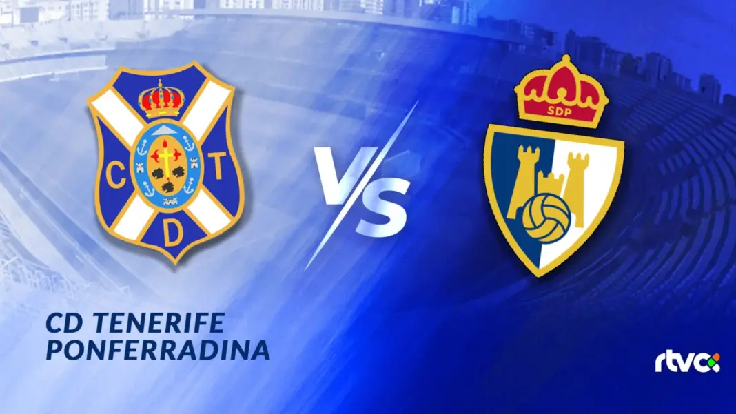 CD Tenerife vs SD Ponferradina J17 Primera Federación 20 diciembre 2025