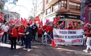 CCOO inicia la huelga del sector comercial por un convenio caduco