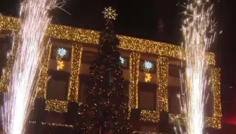 Las Palmas de Gran Canaria da la bienvenida a la Navidad con el encendido navideño