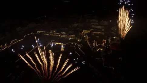 Tejeda ya brilla como nunca y se convierte en la sede nacional de la Navidad