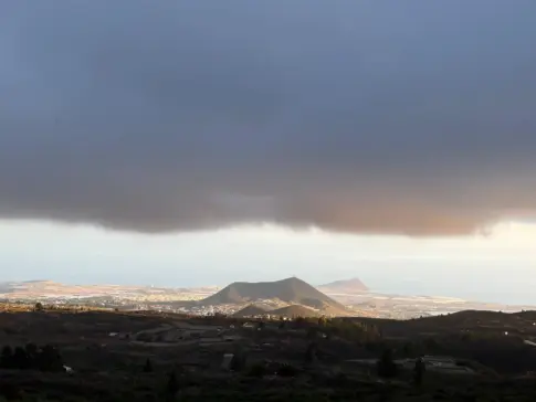 La borrasca Francis condicionará el tiempo en Canarias para iniciar el año con lluvias localmente fuertes