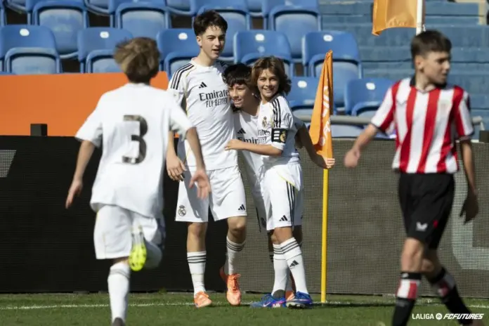El equipo del Real Madrid en la imagen disputará la semifinal frente al Atlético de Madrid / LaLiga FC Futures