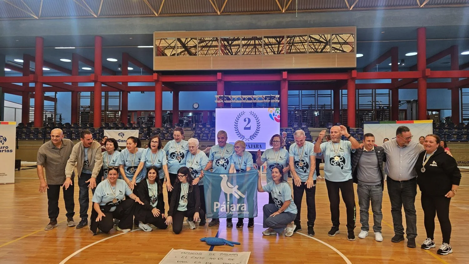 ‘Amigos de Pájara’ subcampeones de las Neurolimpiadas 2025