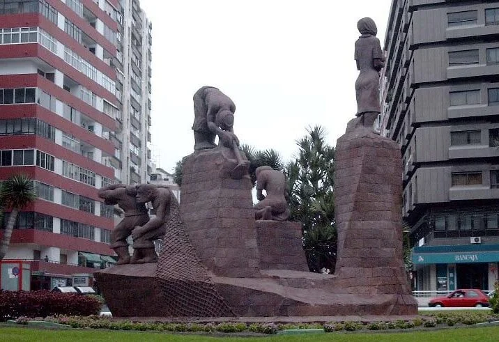 Conjunto escultórico de Plaza España, de Luis Montull