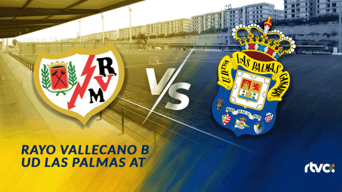 Rayo Vallecano B vs Las Palmas Atlético J14 Segunda Federación 7 diciembre 2025