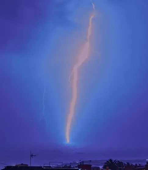 Galería de imágenes de la borrasca Emilia en Canarias