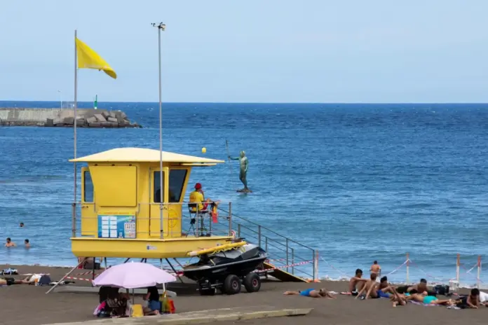 Telde reabre la playa de Melenara tras el visto bueno de Salud Pública