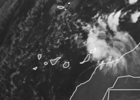La Borrasca Emilia dejó 3 récords meteorológicos en los aeropuertos canarios