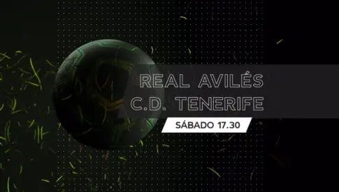 Televisión Canaria retransmite el Real Avilés–CD Tenerife, duelo de altura en Primera RFEF