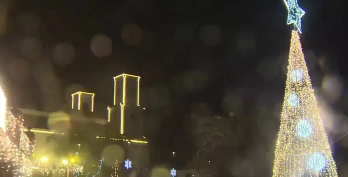 Tejeda ya brilla como nunca y se convierte en la sede nacional de la Navidad