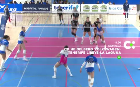 Cita con el mejor voleibol femenino: Heidelberg – La Laguna en directo en Televisión Canaria