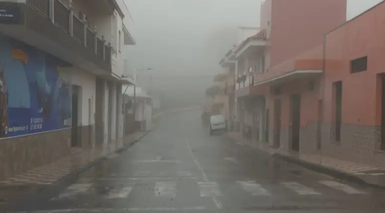 Borrasca Francis | Vuelos cancelados, carreteras cortadas, lluvia y nieve en el Teide