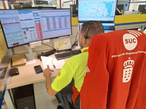 Una mujer en estado crítico por un atragantamiento en Los Realejos