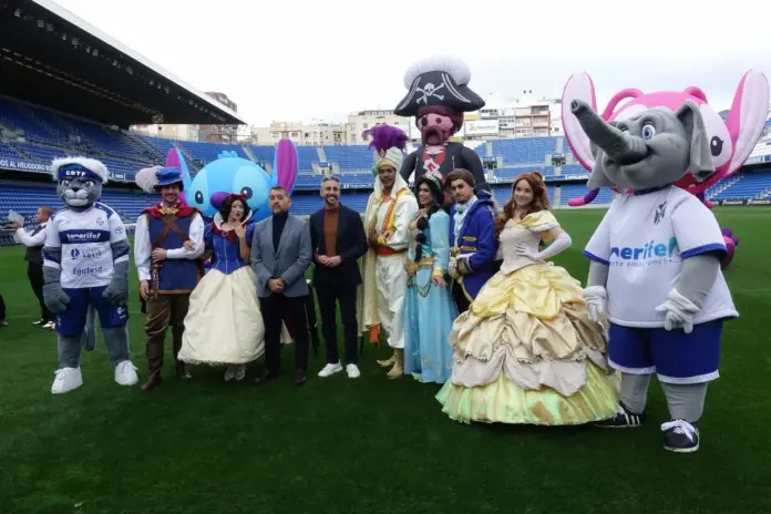 Santa Cruz dará la bienvenida a los Reyes Magos con un gran espectáculo en el Heliodoro