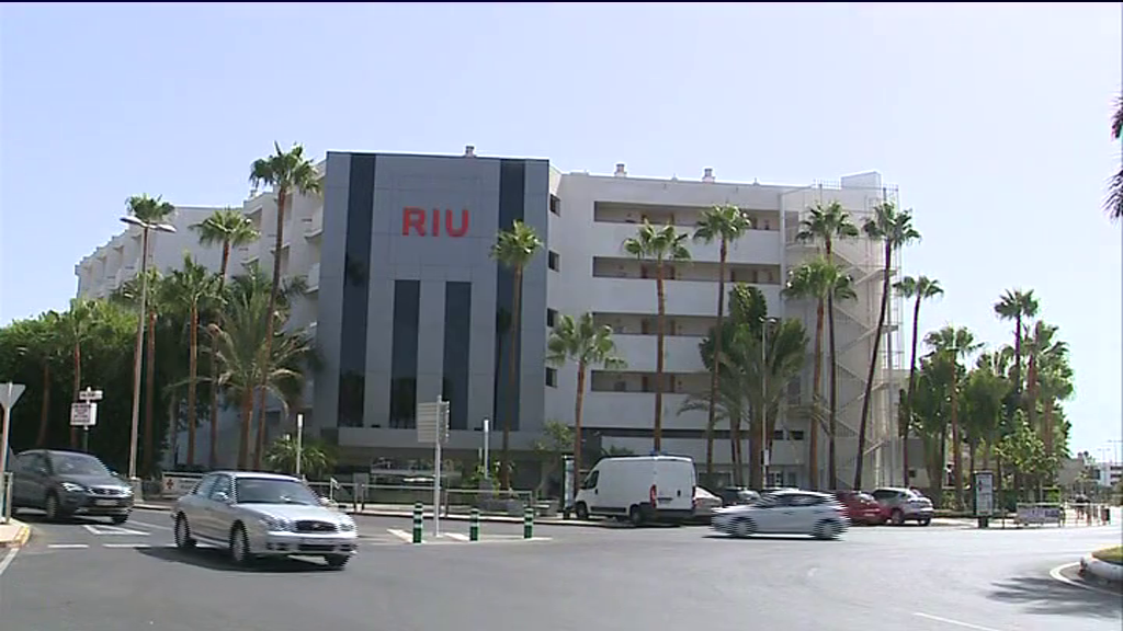 (Archivo) Un hotel de la cadena RIU en Canarias.