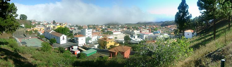 Vista general de Fuencaliente, en La Palma. Foto Wikipedia.