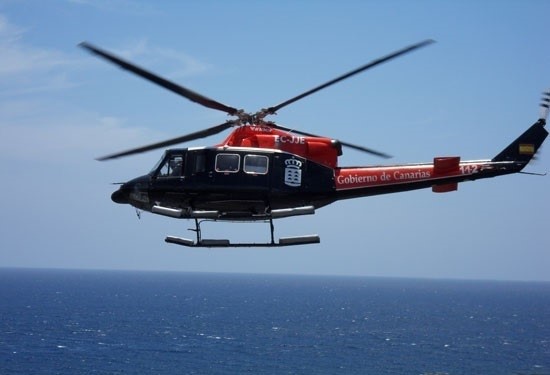 Rescatan a un herido tras sufrir una caída en un barranco en Gran Canaria