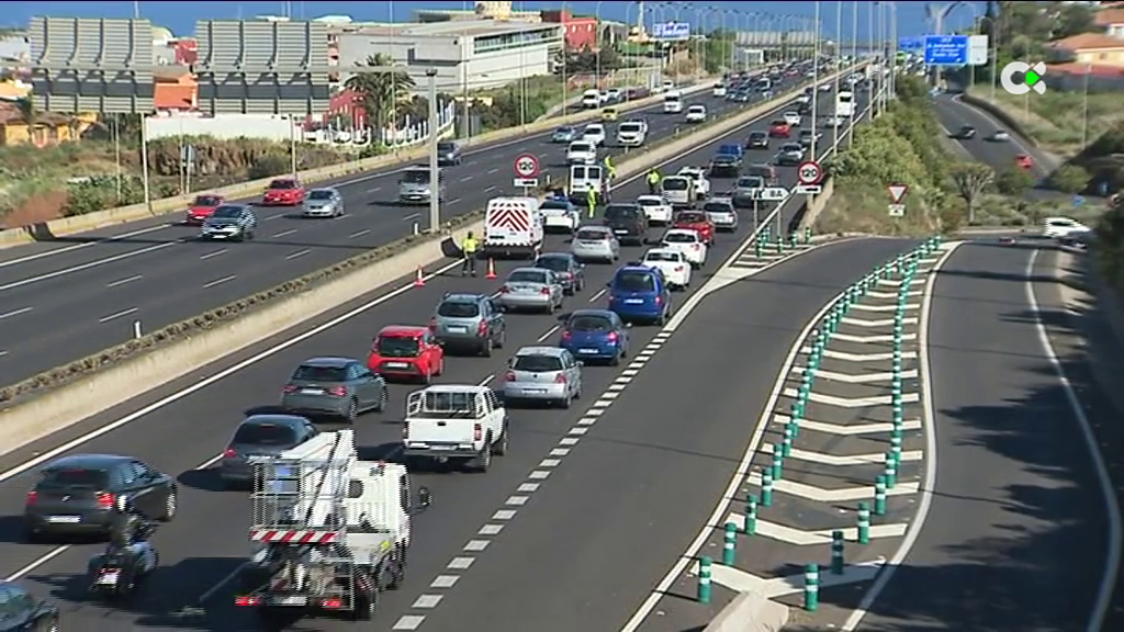 Licitan la redacción del proyecto del tercer carril de la TF1 entre Los Cristianos y Oroteanda 