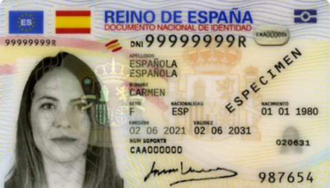 Nuevo DNI Europeo