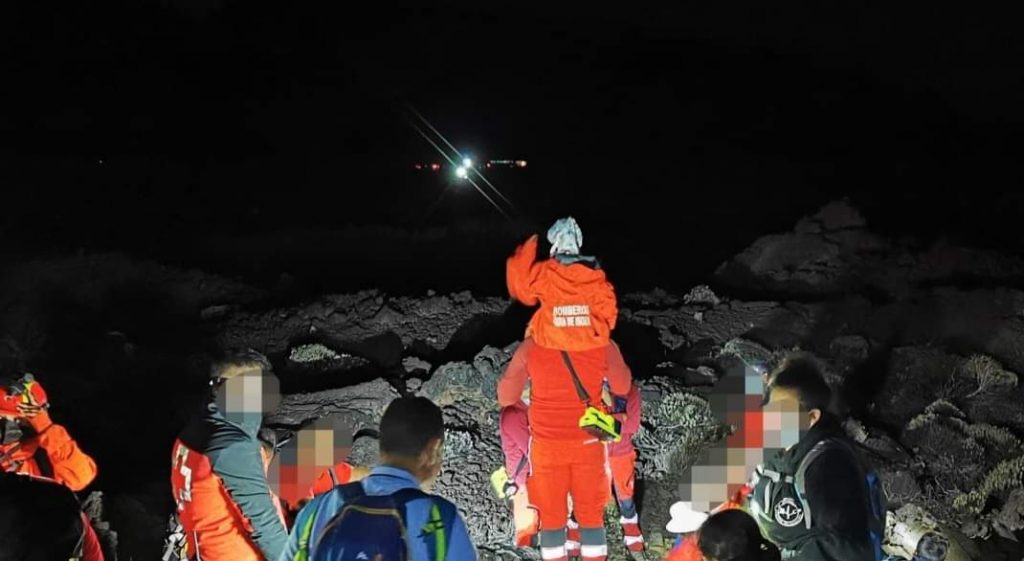 Rescate Teide 4-08-21