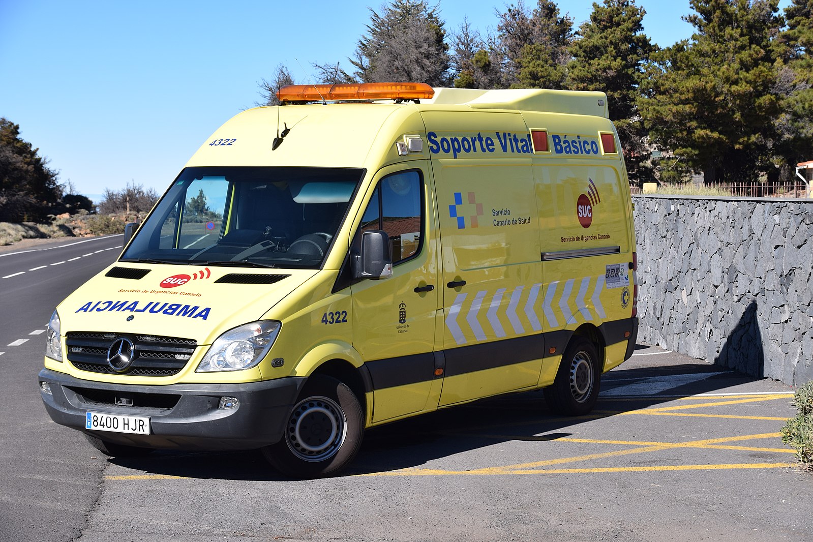 Herido grave un peatón al ser atropellado en la Avenida de Tirajana de Playa del Inglés, Gran Canaria